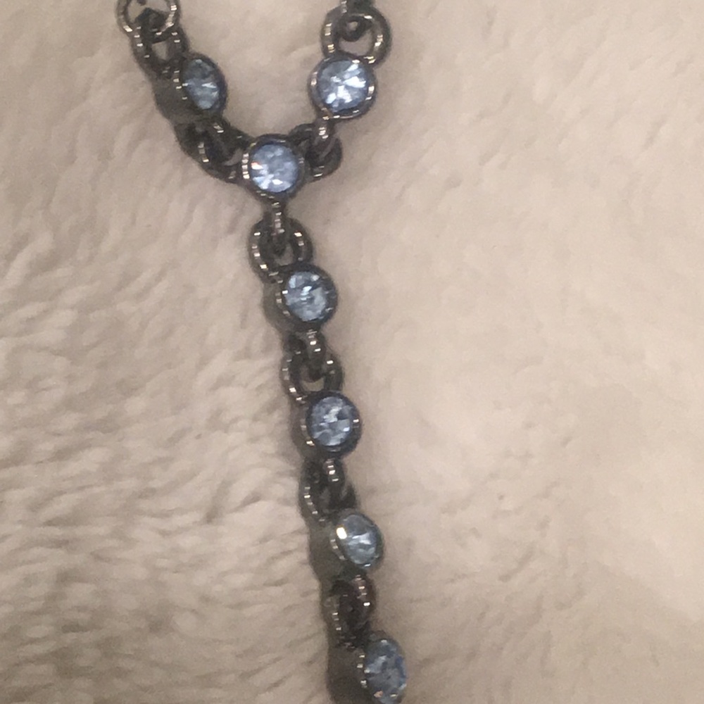 Givenchy gemstone necklace costume fashion jewelr